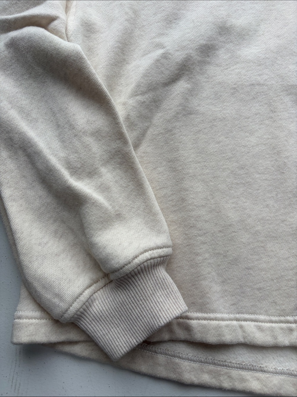 Aerie NWOT First class sweatshirt color cream size medium - Picture 9 of 16